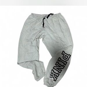 PINK Victoria's Secret Men's Light Gray Joggers